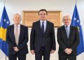 Kurti me zyrtarët anglez flasin për sigurinë në rajon e kontinent