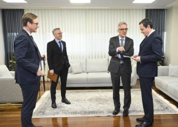 Kurti në takim me ambasadorin gjerman, diskutohet për zgjerimin e marrëdhënieve dypalëshe gjatë mandatit të ri