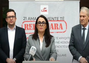 LDK thotë se nuk e voton buxhetin nëse nuk përfshihen amendamentet e tyre