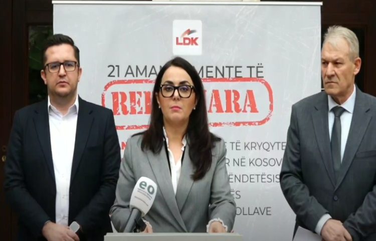 LDK thotë se nuk e voton buxhetin nëse nuk përfshihen amendamentet e tyre