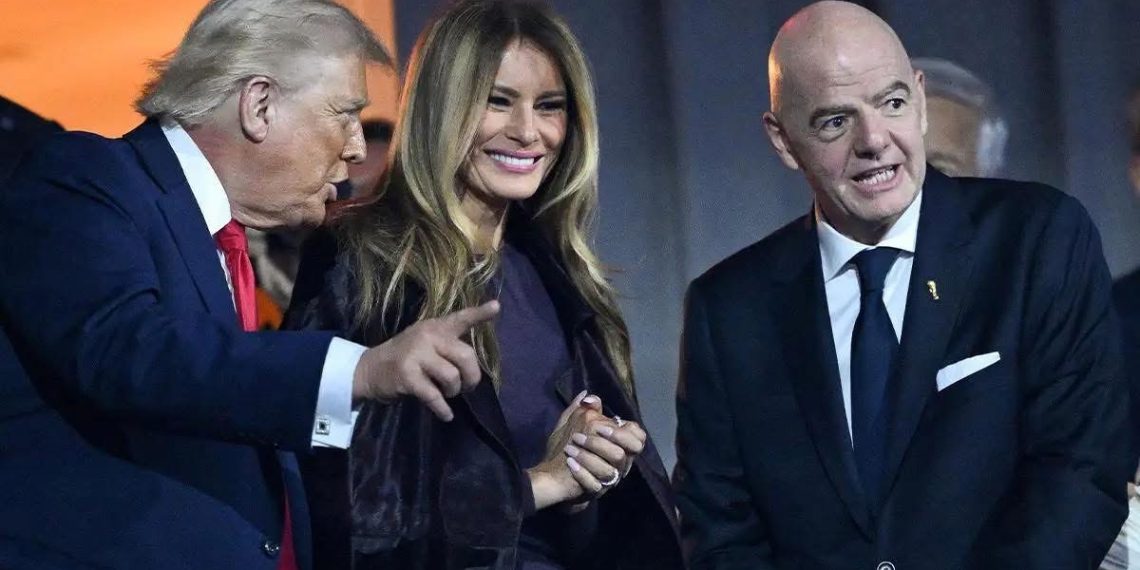 Infantino dhe Trump do të ndajnë 75 milionë dollarë për futbollin në Gazë