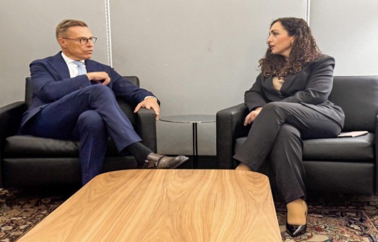 Osmani dhe Stubb diskutojnë për zhvillimet politike dhe sigurinë