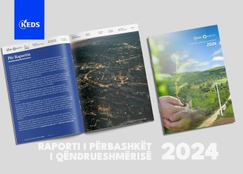 Raporti i Përbashkët i Qëndrueshmërisë 2024 i KEDS dhe KESCO