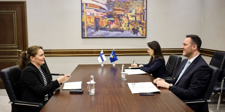 Konjufca takon ambasadoren finlandeze, theksohet thellimi i bashkëpunimit dypalësh
