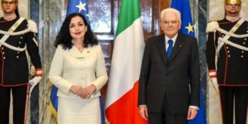 Presidenti italian uron Kosovën për 18-vjetorin e Pavarësisë, riafirmon mbështetjen për rrugën evropiane