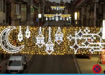 Për herë të parë, Belgjika ndriçon rrugët për muajin e Ramazanit