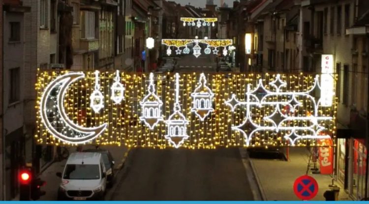 Për herë të parë, Belgjika ndriçon rrugët për muajin e Ramazanit