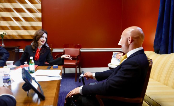 Spiropali takim me Brian Mast në Washington, flet për bashkëpunimin Shqipëri-ShBA, përmend edhe Kosovën