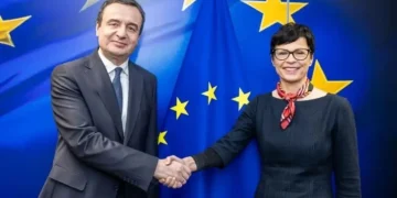 Komisionerja Marta Kos përshëndet formimin e qeverisë së re të Kosovës
