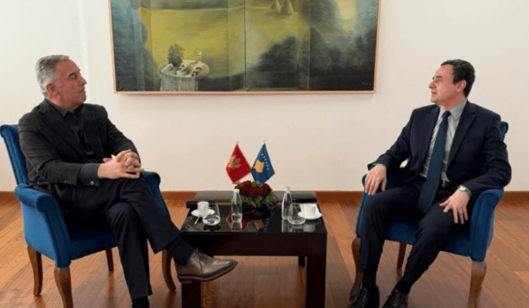 Gjukanoviçi pritet nga Kurti, diskutojnë për zhvillimet në rajon