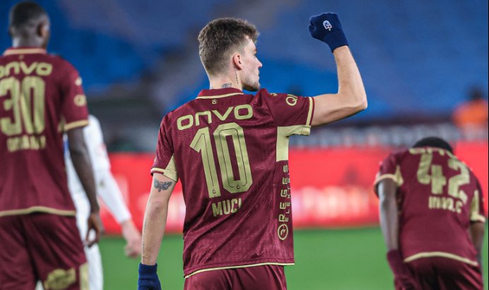 Ernest Muçi vazhdon shkëlqimin, gol dhe asistim në fitoren e Trabzonsporit