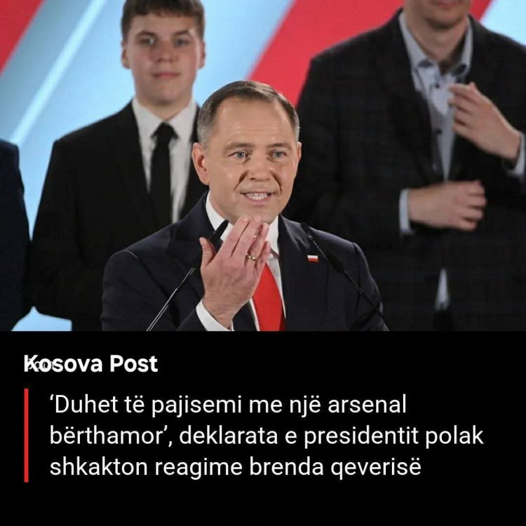 ‘Duhet të pajisemi me një arsenal bërthamor’, deklarata e presidentit polak shkakton reagime brenda qeverisë