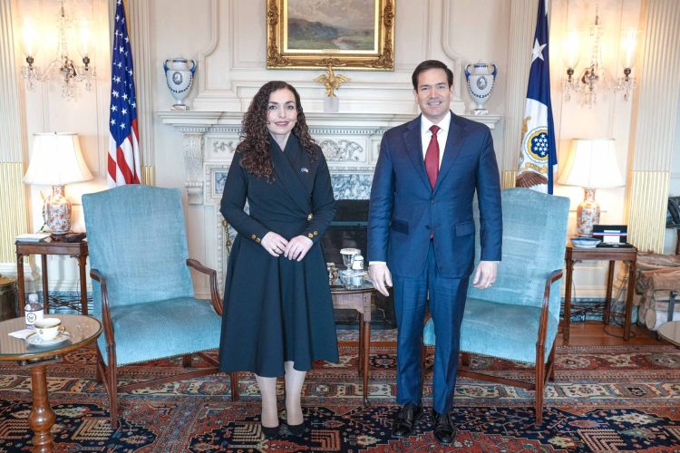 Rubio e falënderon Osmanin dhe Kosovën për angazhimin në Bordin e Paqes dhe misionin në G@za