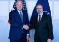 Ambasadori i SHBA’ve në NATO pas takimit me Bajramin: Diskutuam për bashkëpunimin e fortë mes KFOR’it dhe Kosovës