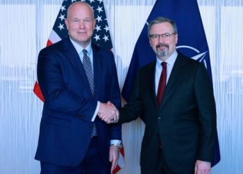 Ambasadori i SHBA’ve në NATO pas takimit me Bajramin: Diskutuam për bashkëpunimin e fortë mes KFOR’it dhe Kosovës