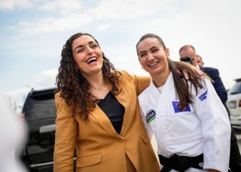 Presidentja Osmani viziton Qendrën Nacionale të Xhudos në Pejë