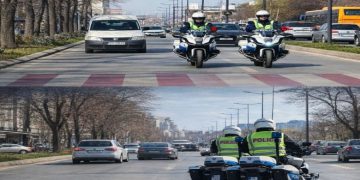 Kontrolli i trafikut nga policia me motoçikleta, bëhet thirrje për kujdes