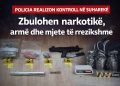 Policia realizon kontroll në Suharekë, gjen n@rkotikë, a*rmë dhe mjete të rrezikshme