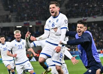 Fotoja më e bukur e javës, UEFA përzgjedh festimin e golit të Florent Muslijes