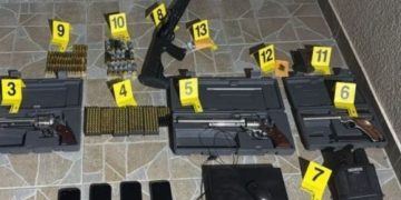 Gjenden armë në një shtëpi të pabanuar në Zubin Potok