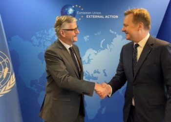Sorensen i tregon zyrtarit të OKB-së për marrëveshjen që u shpall të shtunën në Prishtinë: Fryma konstruktive dhe pragmatike e mundësoi