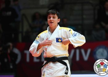 Laura Fazliu “rrugëton” drejt arit, kalon në finale të Grand Prix Upper Austria