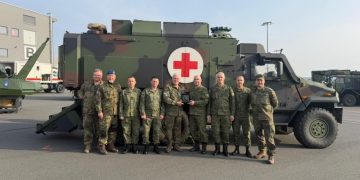 FSK vizitë në shërbimin mjekësor të Bundeswehrit Gjerman