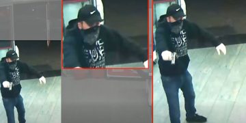 I ra maska në momentin e grabitjes, policia i publikon pamjet dhe e shpall në kërkim hajnin