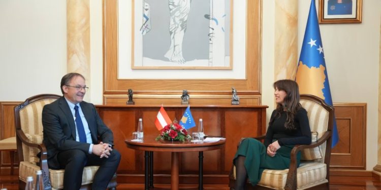 Haxhiu takon ambasadorin e Hungarisë, diskutojnë për forcimin e partneriteteve me vendet evropiane