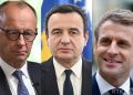 Merz e Macron urojnë Kurtin: Mbështesim integrimin në BE dhe dialogun