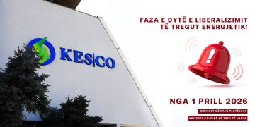 Faza e dytë e liberalizimit të tregut energjetik: Nga 1 prilli 2026 bizneset që kanë plotësuar kriteret kalojnë në treg të hapur
