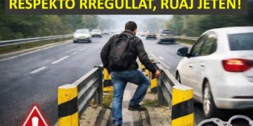 ‘‘Respekto rregullat, ruaj jetën’’, Policia realizon fushatë vetëdijesimi për këmbësorët në rajonin e Mitrovicës