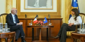 Haxhiu dhe Guérot flasin për bashkëpunimin Kosovë-Francë
