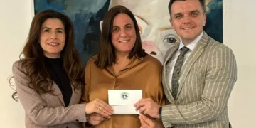 Policia dhuron donacion për shoqatën Down Syndrome Kosova Kosova News Kosova