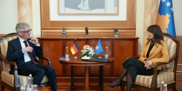 Haxhiu takon ambasadorin e Gjermanisë, diskutojnë për mbështetjen e vazhdueshme gjermane për institucionet e Kosovës