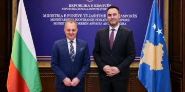 Konjufca takon Kraevskin, diskutojnë për sigurinë dhe politikën e jashtme