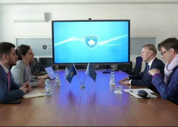 Rizvanolli takon ambasadorin Aivo Orav në përfundim të mandatit