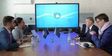 Rizvanolli takon ambasadorin Aivo Orav në përfundim të mandatit