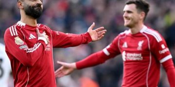 Salah hyn në pesë lojtarët me 250+ gola pa llogaritur penaltitë në Premier Ligë