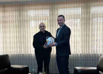 Ademi kërkon përshpejtimin e punimeve në stadiumin `Adem Jashari`