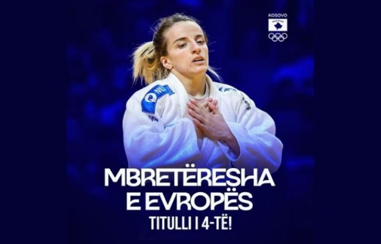 Krasniqi shpallet kampione e Evropës, fiton titullin e katërt në Tbilisi