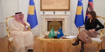 Haxhiu priti n`takim lamtumirës ambasadorin e Mbretërisë së Arabisë Saudite