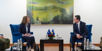 Kryeministri Kurti takon shefen e NATO-s për Operacione, Charlotte Hallengren