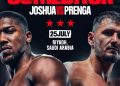Antony Joshua rikthehet në ring, do të përballet me shqiptarin Kristian Prenga