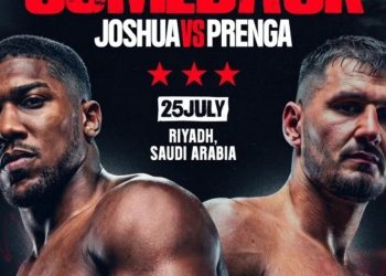 Antony Joshua rikthehet në ring, do të përballet me shqiptarin Kristian Prenga