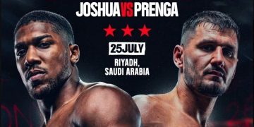 Antony Joshua rikthehet në ring, do të përballet me shqiptarin Kristian Prenga