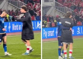 Gjesti i madh i Yildiz: Ylli botëror harroi festën dhe vrapoi për ta përqafuar Zhegrovën