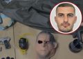 Me maskë silikoni në fytyrë, ky është 37-vjeçari shqiptar që u kap me eksploziv e armë (VIDEO)