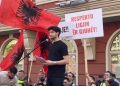 “Ne flasim shqip”, me protestë studentët shqiptarë kërkojnë provime në gjuhën amtare në Shkup