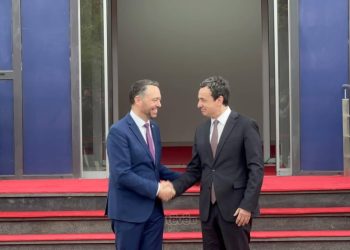 Kurti pret në takim ministrin e Jashtëm belg, Maxime Prevot